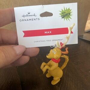 Hallmark The Grinch Max Ornament